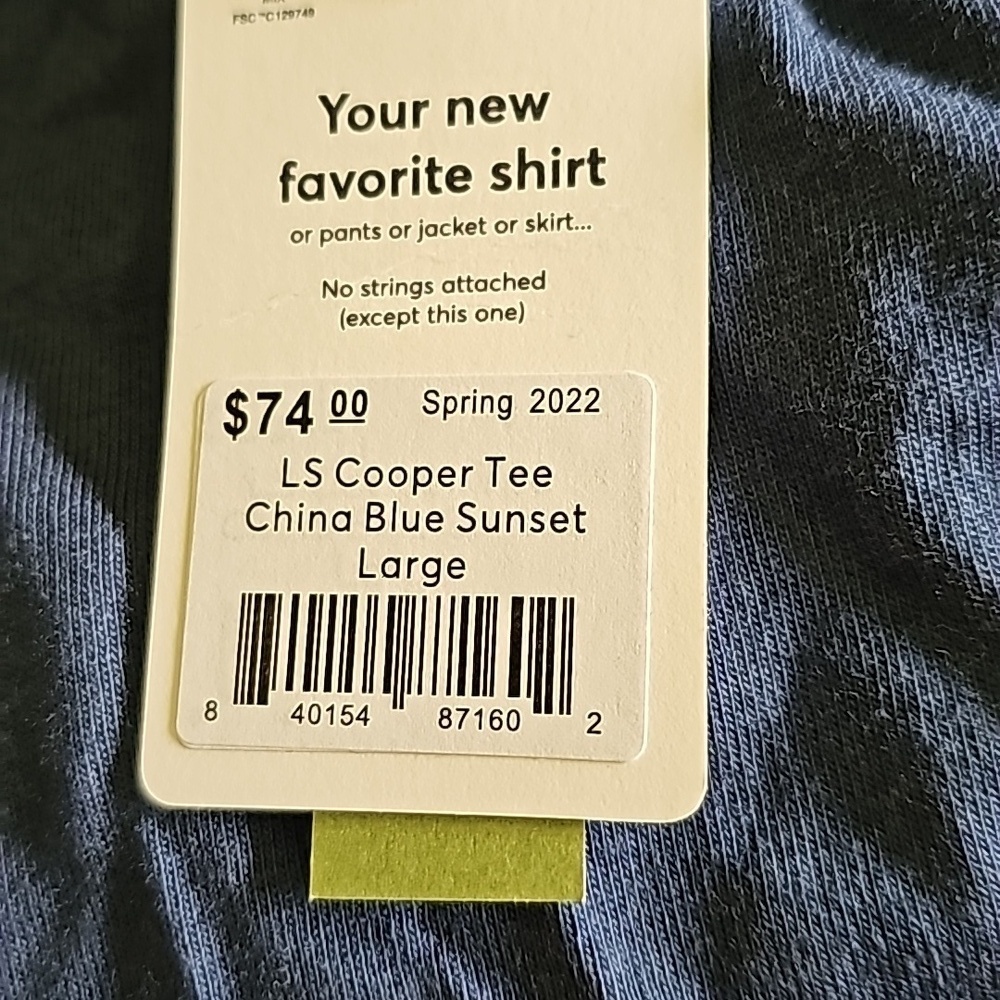 Marine Layer LS copper tee - Picture 7 of 7